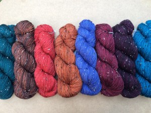 Tweed DK in new 2014 colors